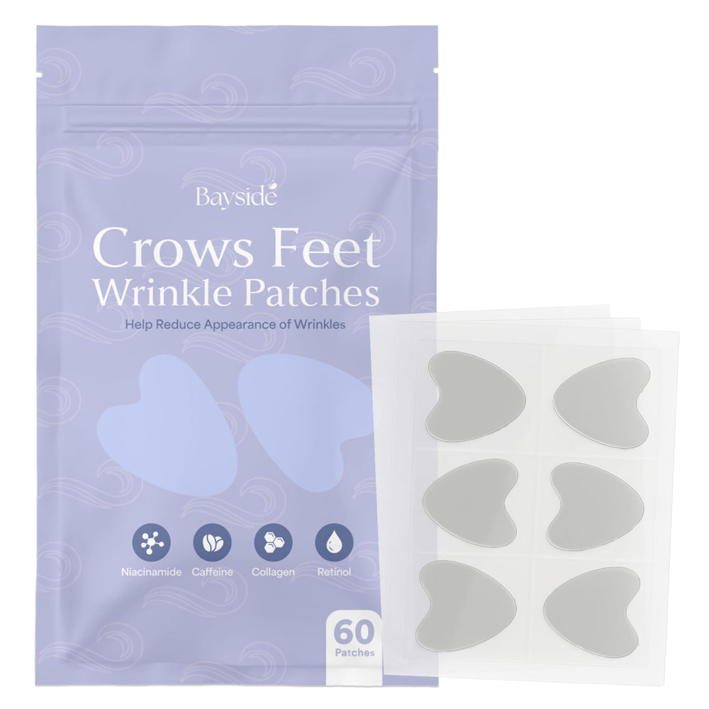 Bayside Crows Feet Patch close-up demonstrating targeted eye-area treatment for smoother-looking skin.