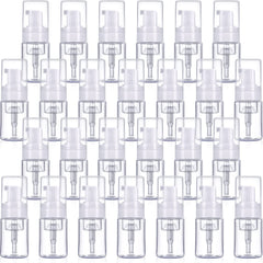 BBTO foam pump bottle 30ml clear view for easy liquid monitoring and portability.