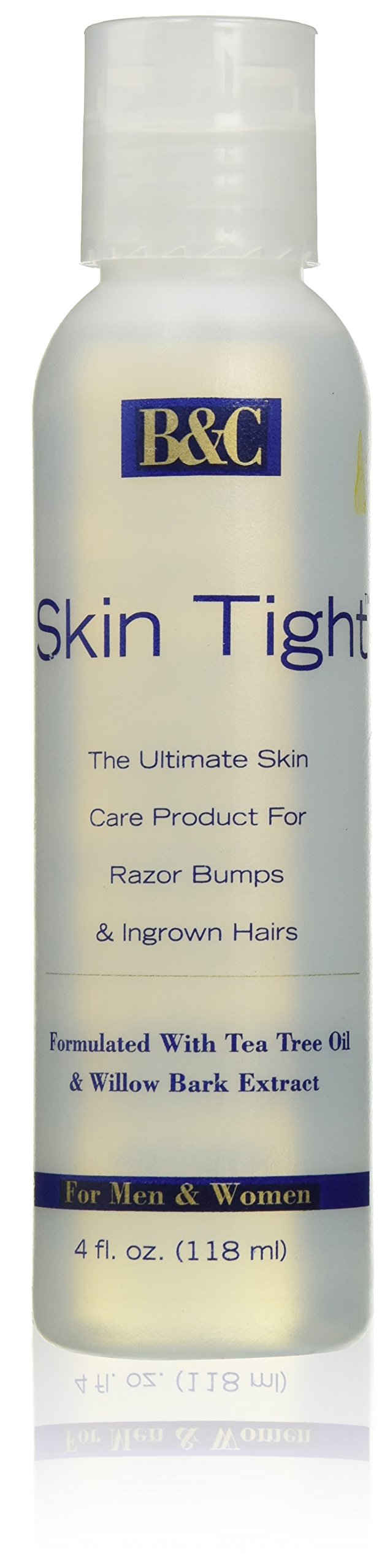 B&C 1001 Skin Tight Ointment regular 4oz front view for daily use against razor bumps and ingrown hair