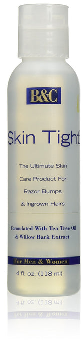 B&C 1001 Skin Tight Ointment regular 4oz front view for daily use against razor bumps and ingrown hair