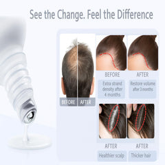 Be BodyWise Rosemary Hair Serum scalp massage close-up for follicle stimulation