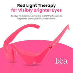 Bèa Eye Revitalize portable design fits travel and at-home sessions.