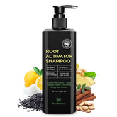 Beadlamey Root Activator Shampoo bottle for daily hair care and growth support.