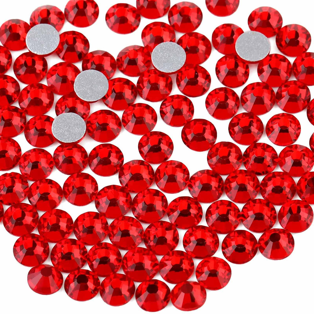 BEADSLAND light Siam SS34 rhinestones 7.1–7.3mm add nail art sparkle