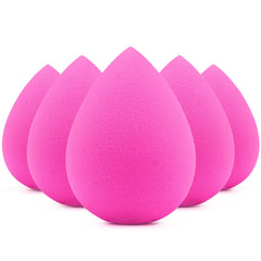 BEAKEY rose pink makeup sponge pack ready for flawless blending