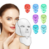 BeaRay LED face mask full view with seven color modes for radiant skin.