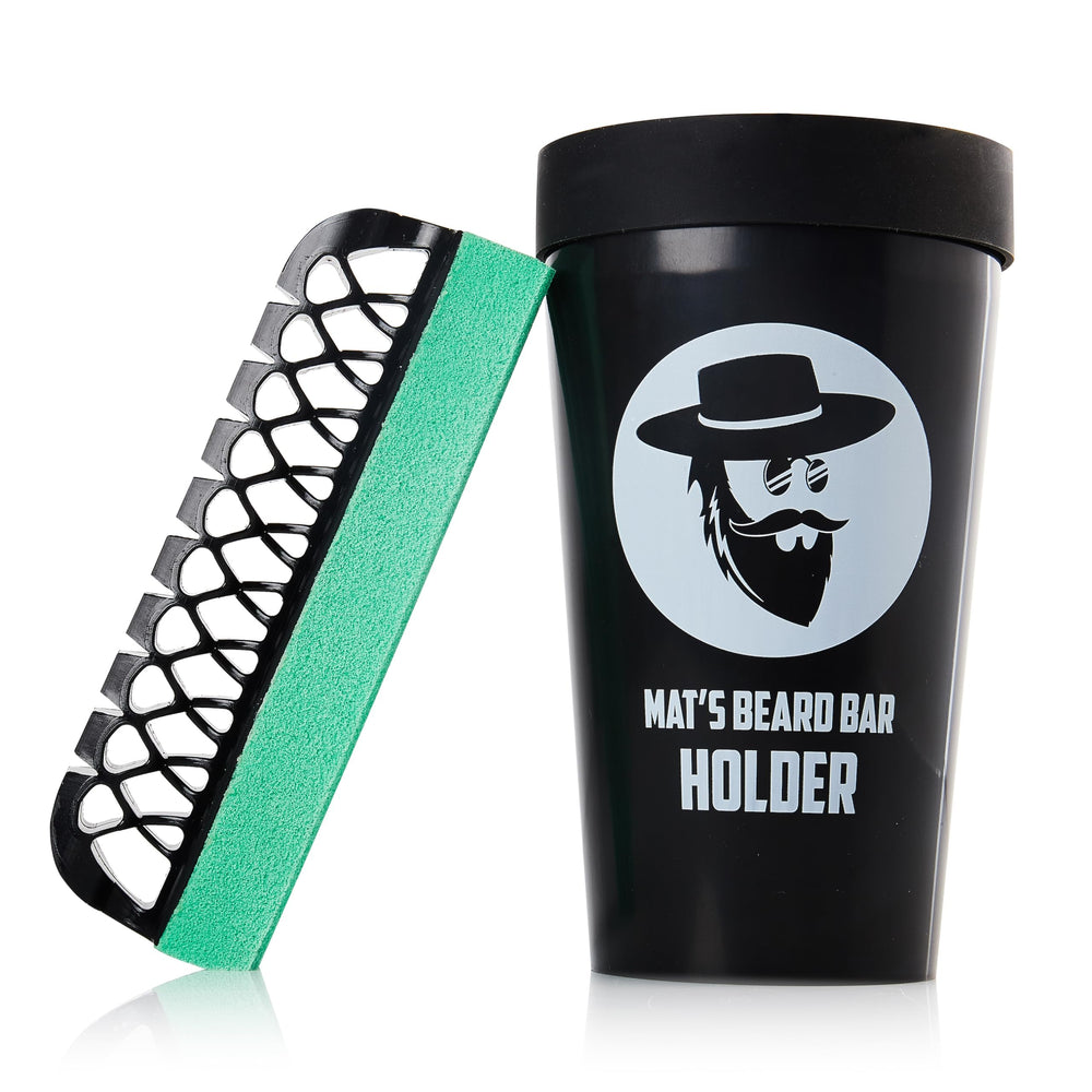 BEARD BAR mat sink-cleanup: quick beard hair removal after shaving