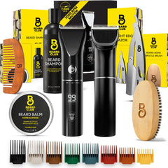 The Beard Club grooming kit trimmer front view delivers versatile beard shaping options.