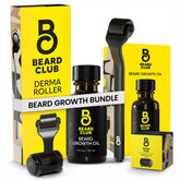 The Beard Club Premium derma roller close-up needles for precise micro-needling.