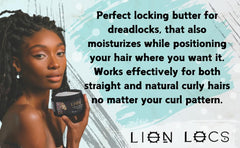Beard Gains Lion Locs hands-application captures on-the-go retwist gel usage.