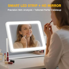 Bearolve vanity mirror dimmable brightness lets you set mood and detail.