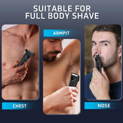Beatslm waterproof trimmer for wet and dry shaving in shower