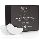 Beau Lashes under-eye pads lint-free for precise lash extensions.