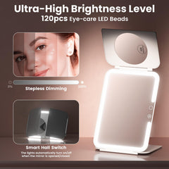 Beautifive LED lighting with 120 beads for true-to-life makeup illumination