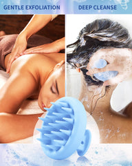 Beautlohas scalp brush lightweight 3.8 ounces for travel-friendly use.