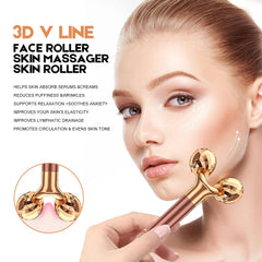 Beauty Bar T shaped massager with high frequency vibration for facial feel