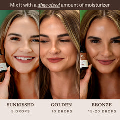 Beauty by Earth aloe-infused formula hydrates while delivering a natural glow.