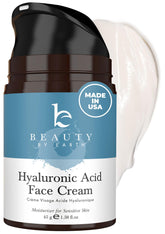 Beauty by Earth hyaluronic acid moisturizer jar for deep hydration and glowing skin