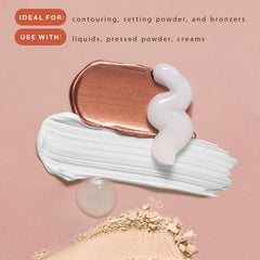 Beauty by Earth Kabuki brush ideal for self-tanner application without mitts