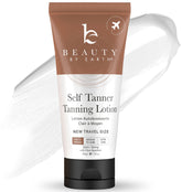 Beauty by Earth tanning lotion travel-size for on-the-go glow and convenience