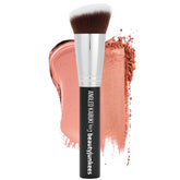 Beauty Junkees angled blush brush closeup demonstrates precise contour capability
