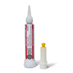 Beauty Secrets Drip & Clog Proof Nail Glue no-mess applicator ensures clean, drip-free application.