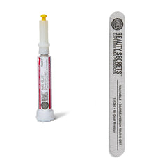 Beauty Secrets nail glue bottle with drip-proof design for mess-free application