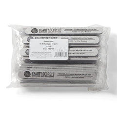 Beauty Secrets Zebra Cushion Nail File: dual grit for acrylic nails and tips, smooth shaping