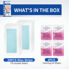 Beauty7 Cut-to-size wax strips ideal for arms legs or chest