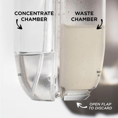 BeautyBio GLOfacial travel-size clarifying concentrate for on-the-go routines.