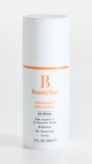 BeautyStat Universal C Skin Refiner pump top ready for daily use