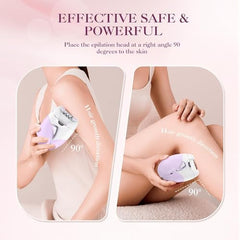 BEAUZMO epilator USB charging for travel-ready power