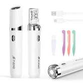 BEAUZMO face epilator with LED light enables precise facial hair removal.