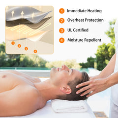 BECALIN warmer shows 9 heat levels for personalized comfort.