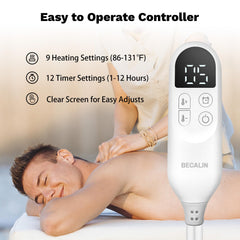 BECALIN warmer with digital timer display for precise session control.