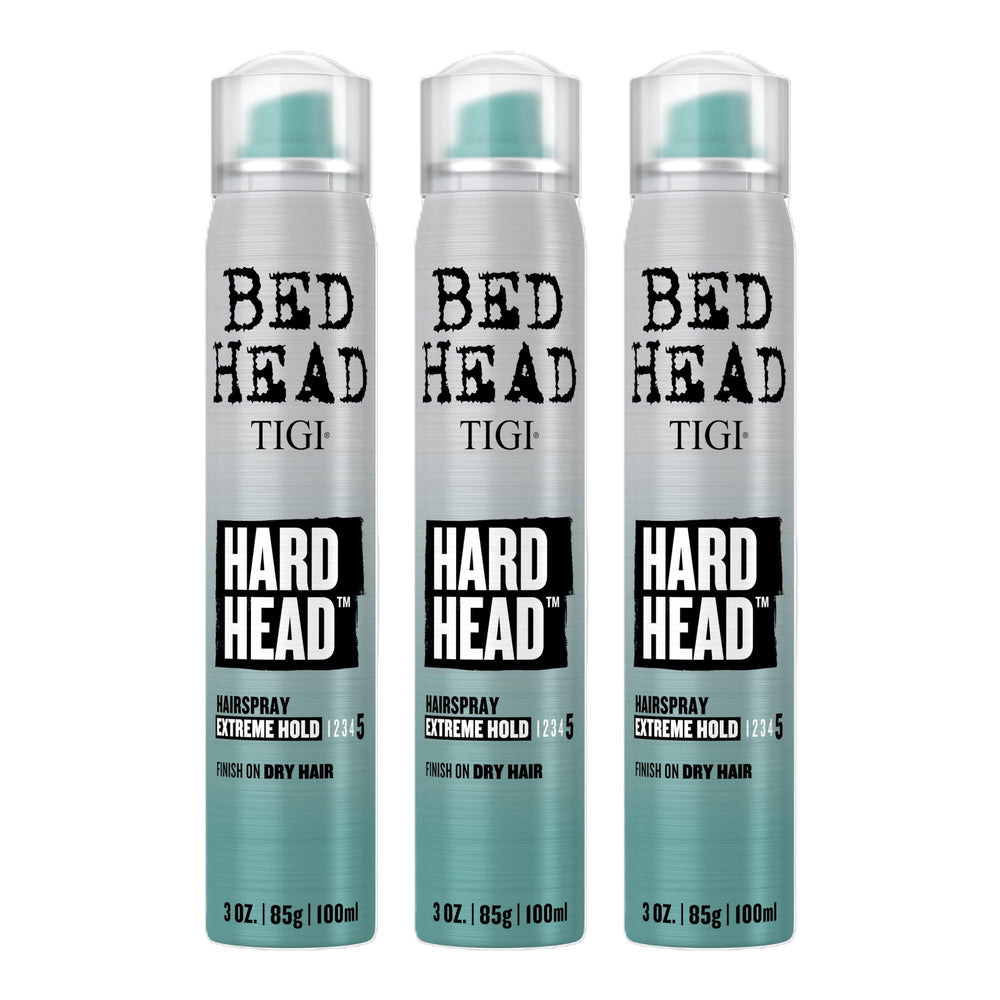 Bed Head by TIGI Hard Head hairspray extreme hold for lasting styles