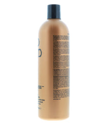 Bed Head Color Goddess shine closeup highlighting glossy color.