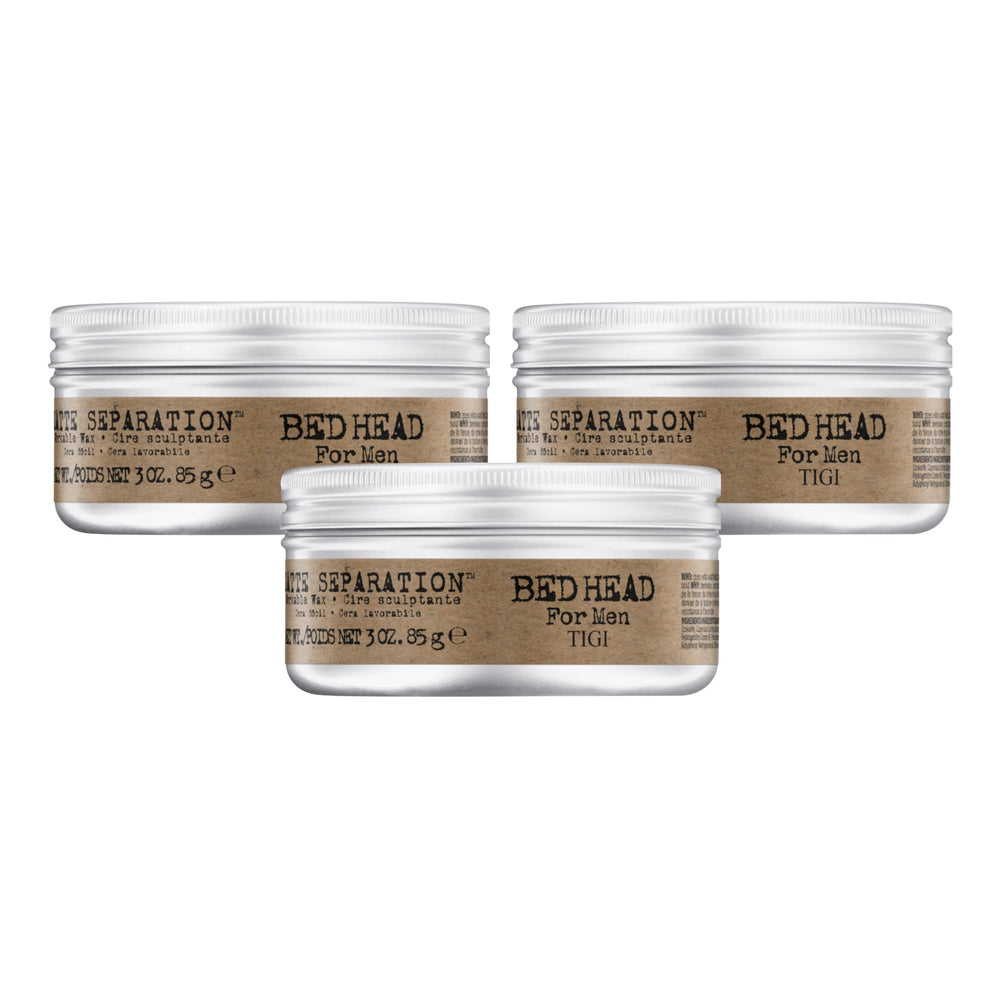 Bed Head Matte Separation Wax packaging for premium men's styling.
