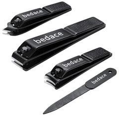 Bedace nail clippers set straight-mouth large clippers for precise trimming and durable performance