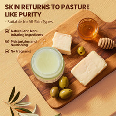 Beef Tallow for Skin bottle-jar unscented demonstrates a gentle, sensitive-skin friendly formula.