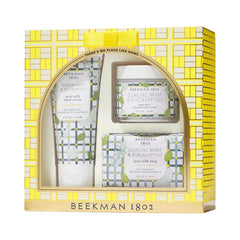 Beekman 1802 bar soap glacial mint-eucalyptus cleanses while hydrating sensitive skin