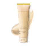 Beekman 1802 oat-goat-milk-scrub-jar shows gentle exfoliation for smoother, balanced skin.