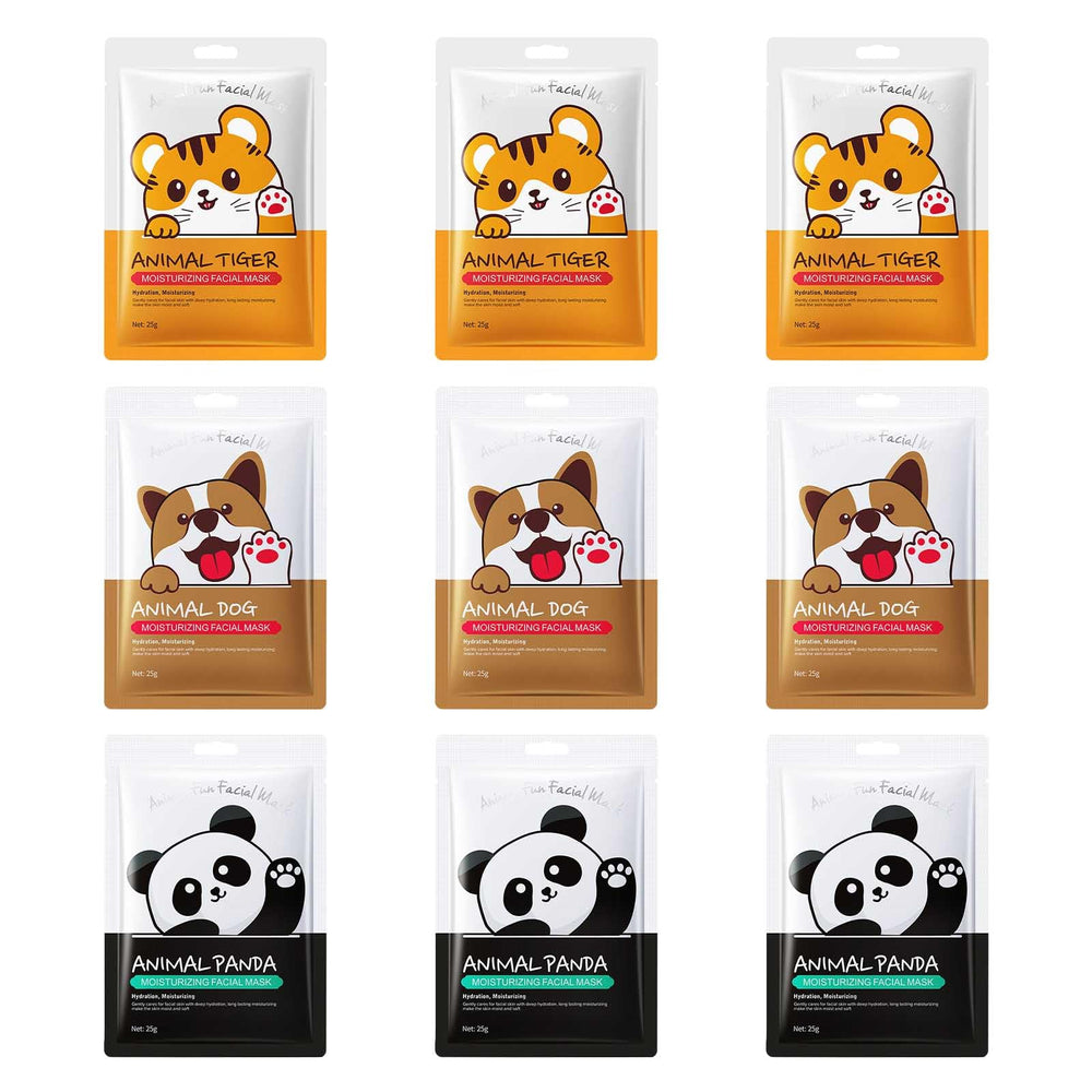 Beenefits animal mask dog design enhances fun daily skincare routine