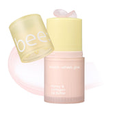 beenuvo Honey & Collagen Lip Butter jar closeup showing rich hydration