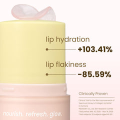 beenuvo Overnight lip mask use during night routine