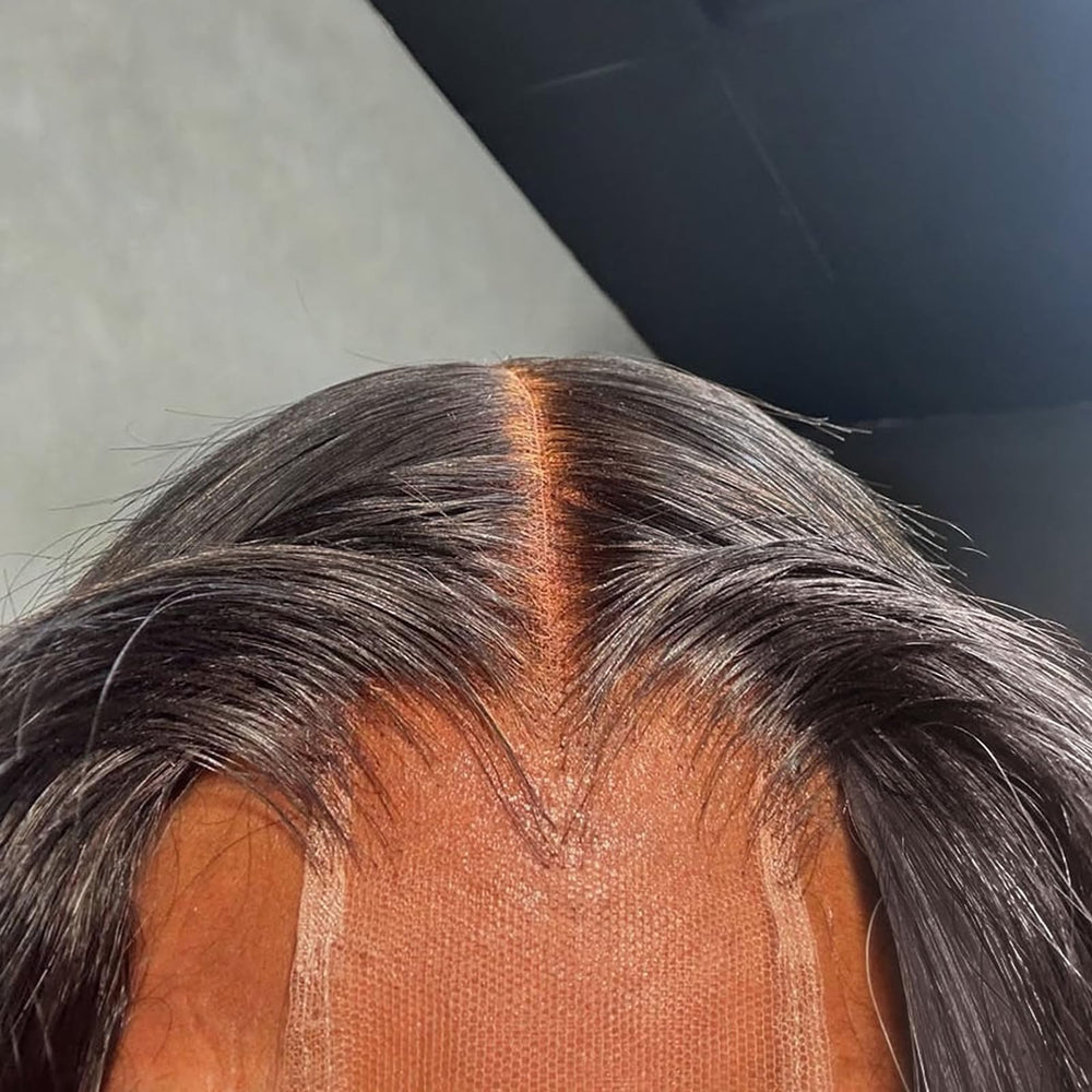 BEEOS Bleachd Knots 2x6 HD lace closure ultra-thin lace for seamless scalp blend.