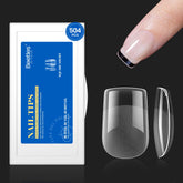 Beetles 504Pcs XS Short Square Nail Tips package shows versatile sizes for precise DIY manicure.