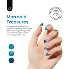 Beetles Baby Blue gel polish bottle for soft pastel nails