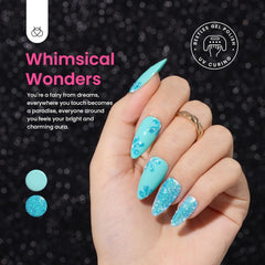 Beetles Chameleon Gel Polish crushed diamond finish close-up showcasing premium shine