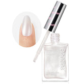 Beetles esmalte blanco perla, secado rápido para uso diario.